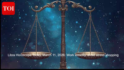Libra Horoscope Today, March 11, 2026: Work steadily, avoid stress shopping