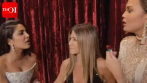 Revisiting Oscars 2017 memory: When ‘Desi Girl’ Priyanka Chopra Jonas interviewed 'Friends' star Jennifer Aniston | English Movie News