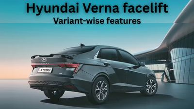 Hyundai Verna facelift: Variant-wise features with price explained