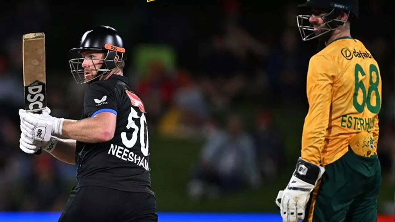 New Zealand 88/2 in 10.3 Overs | NZ vs SA Live Score, 2nd T20I: New Zealand lose Latham, Robinson in quick succession vs South Africa