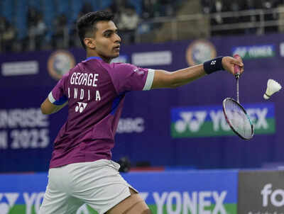Kiran George stuns former world champion Loh Kean Yew at Swiss Open badminton tournament