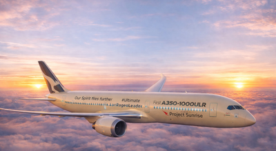 Inside world’s longest non-stop flight set to launch next year, where passengers see two sunrises