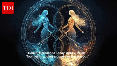 Gemini Horoscope Today, April 2, 2026: Too much running around can tire you out