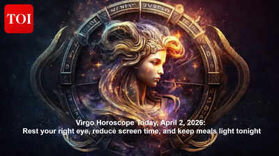 Virgo Horoscope Today, April 2, 2026: Rest your right eye, reduce screen time, and keep meals light tonight