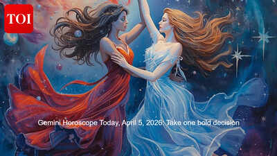 Gemini Horoscope Today, April 5, 2026: Take one bold decision
