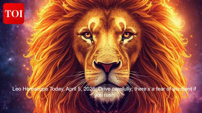 Leo Horoscope Today, April 5, 2026: Drive carefully; there’s a fear of accident if you rush