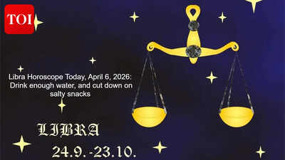 Libra Horoscope Today, April 6, 2026: Drink enough water, and cut down on salty snacks