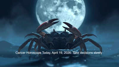 Cancer Horoscope Today, April 19, 2026: Take decisions slowly