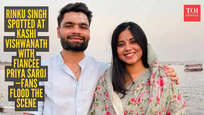 Rinku Singh and Priya Saroj’s Varanasi visit turns into a soft, heartwarming relationship moment