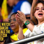 All eyes on Sakshi Dhoni’s ₹3.14 crore watch during CSK match