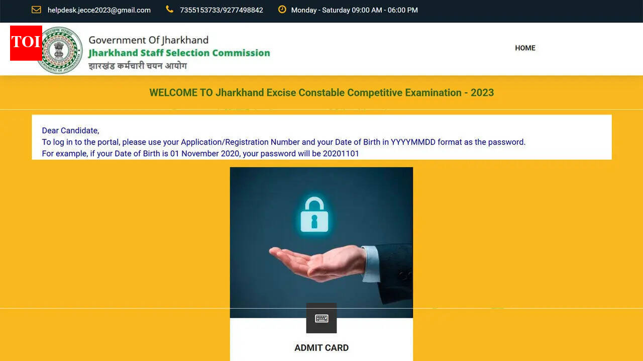 JSSC releases JECCE 2023 exam city slip at jssc.jharkhand.gov.in, admit card from April 9: Direct link
