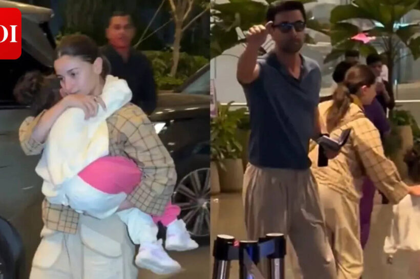 Ranbir Kapoor takes a break from ‘Ramayana: Part 2’ for family time with Alia Bhatt and daughter Raha Kapoor |