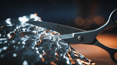 Why cutting aluminium foil isn't actually sharpening your scissors |