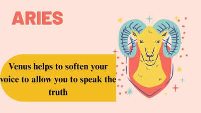 Aries Horoscope Today, April 24, 2026: Venus helps to soften your voice to allow you to speak the truth