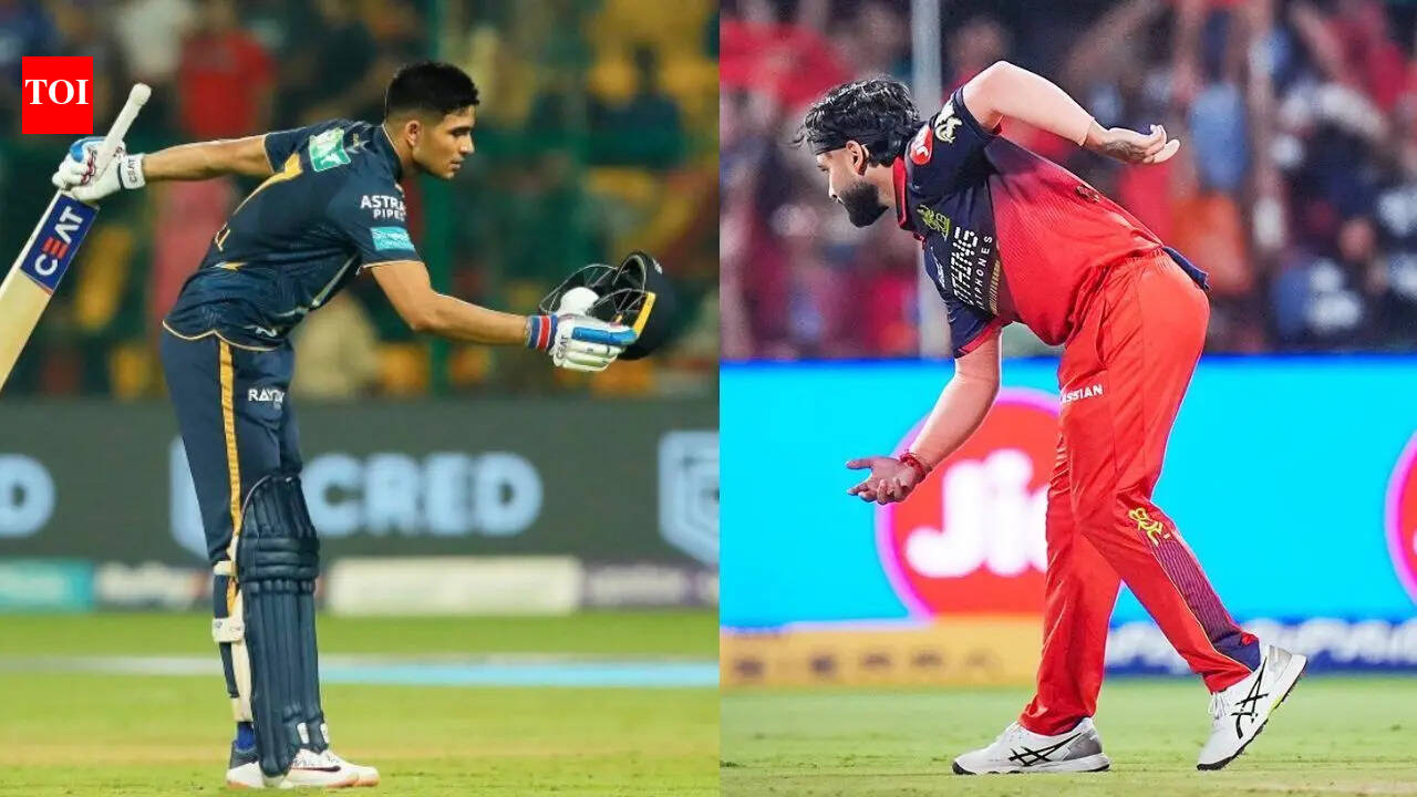 IPL 2026 drama! Suyash Sharma taunts Shubman Gill after his dismissal in RCB vs GT match - Watch | Cricket News