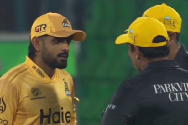 Heated exchange! Babar Azam vs umpire steals the show in PSL - Watch | Cricket News