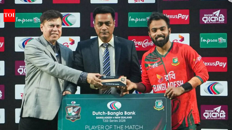 BAN vs NZ 1st T20I: Towhid Hridoy stars as Bangladesh stun New Zealand in big chase | Cricket News