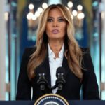 'Glow like an expectant widow': Jimmy Kimmel's nasty roast draws Melania Trump's retort