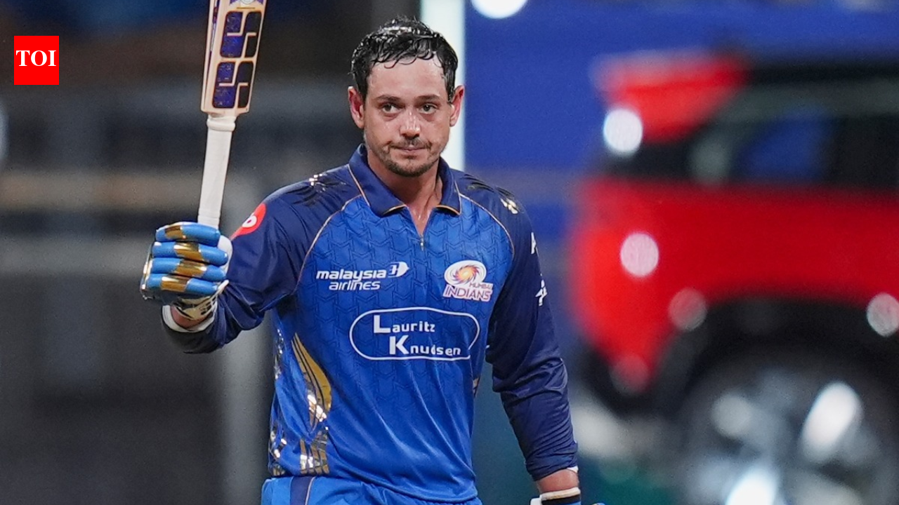 Why is Quinton de Kock not playing against Sunrisers Hyderabad in Mumbai? | Cricket News