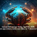Cancer Horoscope Today, April 30, 2026: Avoid random app orders, extra cab rides, or "I deserve it" shopping