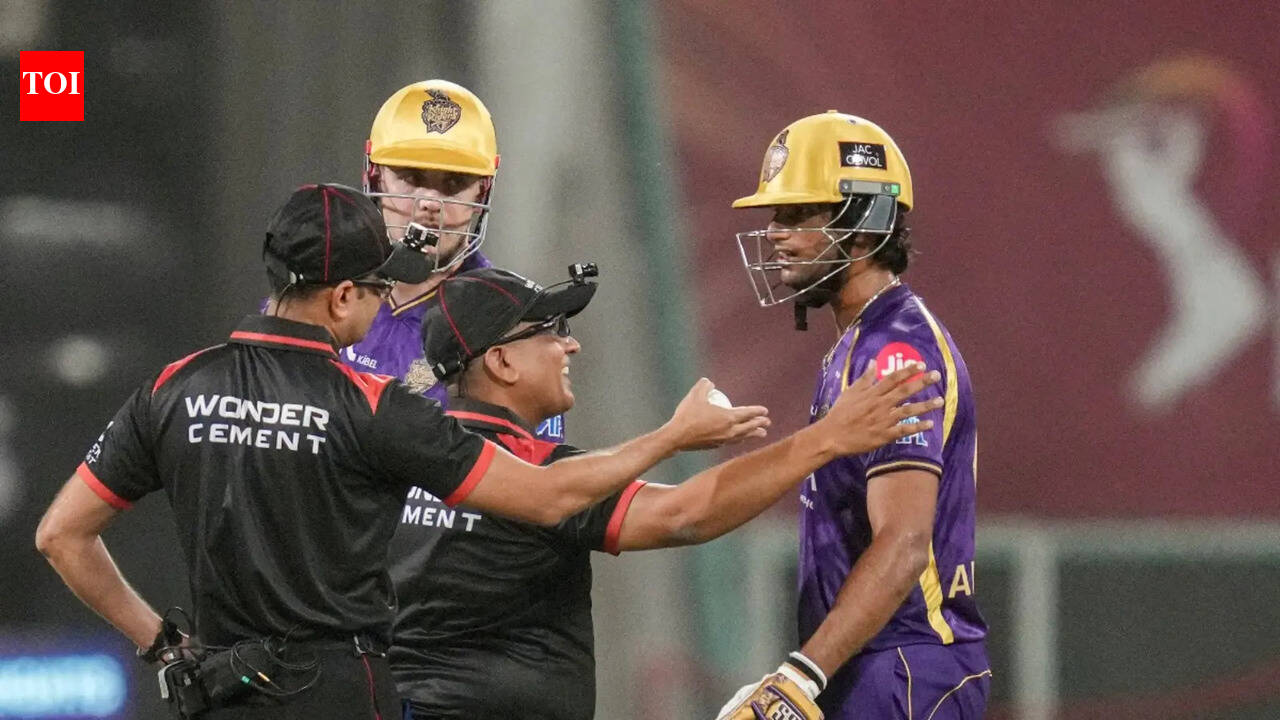 IPL 2026: MCC defends ‘obstructing the field’ call on Angkrish Raghuvanshi | Cricket News