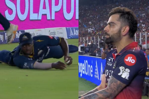 IPL 2026: Virat Kohli left fuming as Jason Holder catch controversy rocks RCB camp - Watch | Cricket News