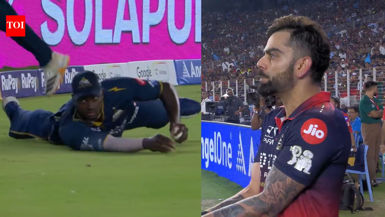 IPL 2026: Virat Kohli left fuming as Jason Holder catch controversy rocks RCB camp - Watch | Cricket News