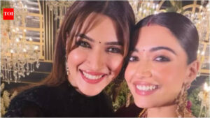 Kriti Sanon wishes Rashmika Mandanna 'pure soul' on birthday: 'Have some extra cake' | Hindi Movie News