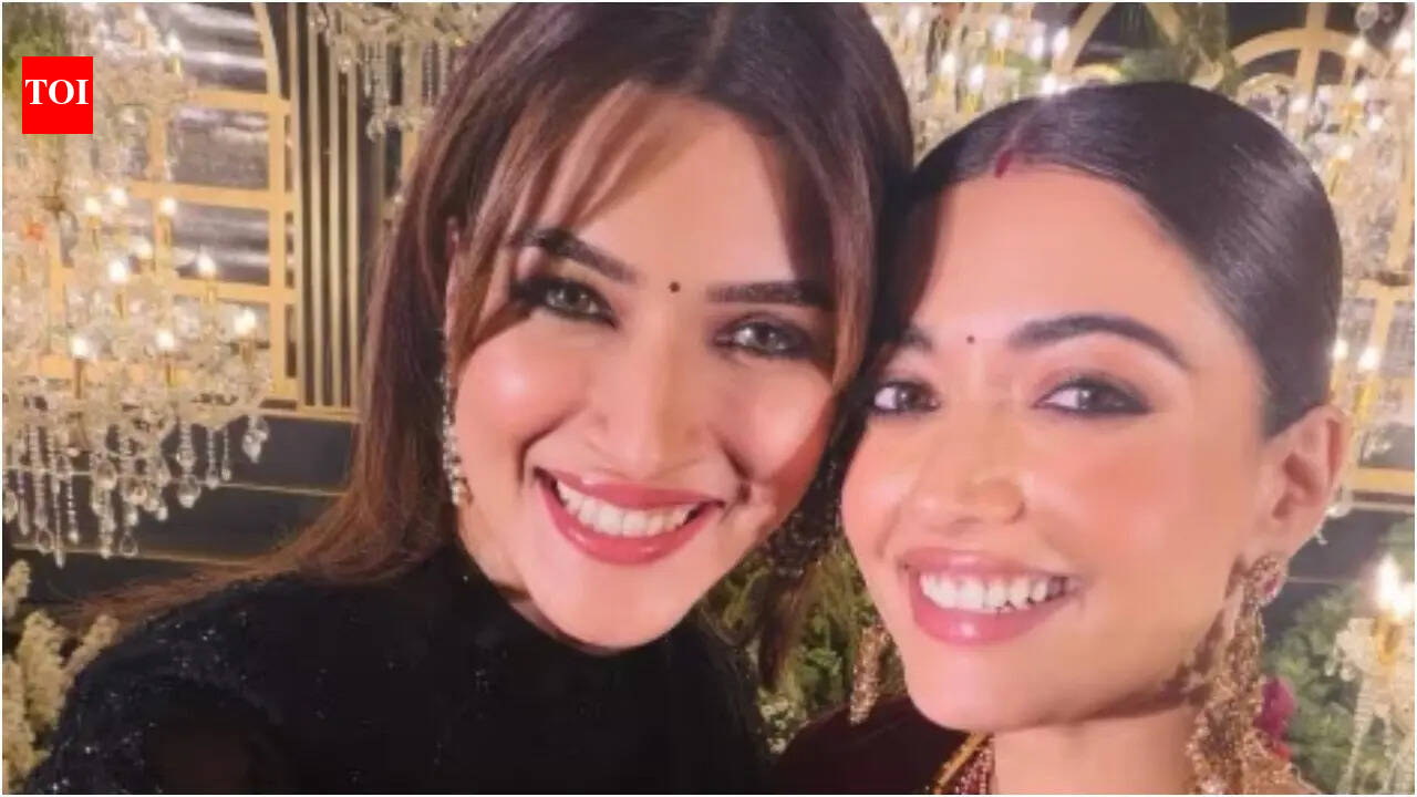Kriti Sanon wishes Rashmika Mandanna 'pure soul' on birthday: 'Have some extra cake' | Hindi Movie News