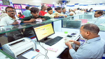 Reversal of year-end bulge in deposits & advances points to window dressing
