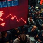 Rupee hits record low: Currency slips to 95.34 against US dollar as crude oil prices tops $120 per barrel