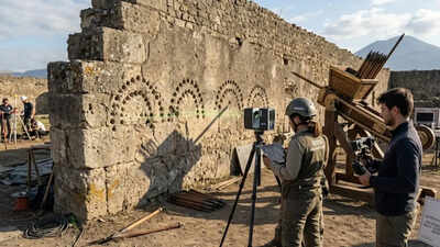 Ancient ‘Machine Gun’: Traces of legendary multi-shot weapon found in Pompeii