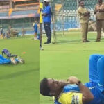 MS Dhoni plays with 'Champak', return buzz grows ahead of MI vs CSK clash