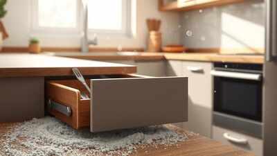 Stop forcing it! The simple cleaning hack for stubborn kitchen cabinets |