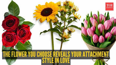 Personality Test: Personality test: Rose, sunflower, or tulip? The flower you choose reveals your attachment style in love