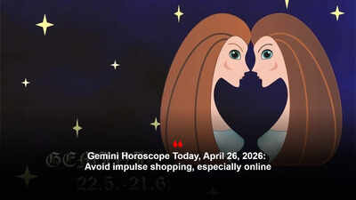 Gemini Horoscope Today, April 26, 2026: Avoid impulse shopping, especially online