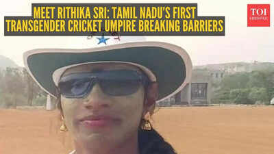Meet Rithika Sri: Tamil Nadu’s first transgender cricket umpire breaking barriers |