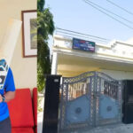 A two-storey home filled with cricket memories, trophy-lined walls and strong family support