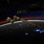 NASA astronaut captures stunning rare Lyrid meteor shower photograph from space station during peak night| Watch