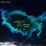 NASA satellite spots gleaming halo around New Zealand’s Chatham Islands
