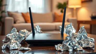 Why some homeowners use aluminum foil to battle weak Wi-Fi signals |