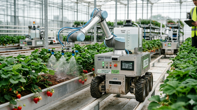 This AI-powered robot can tell which trees are thirsty and which aren’t