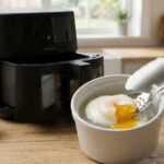This air fryer trick makes perfect poached eggs without boiling water |