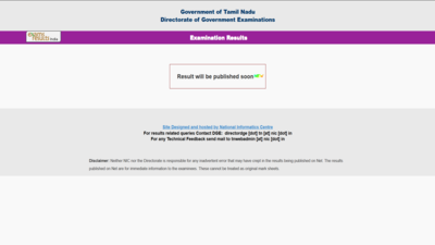 TN SSLC, HSE result 2026 expected to be out "soon," official website says: Check expected date and steps to download scorecards here