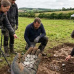 Treasure alert: 63 Anglo-Saxon coins uncovered in Worcestershire linked to the Viking age