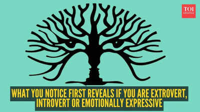 Optical illusion personality test: Tree, eyes, two faces? What you notice first reveals if you are extrovert, introvert or emotionally expressive |