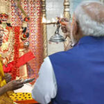 With prayers at Kali temple, Modi counters TMC veg claim