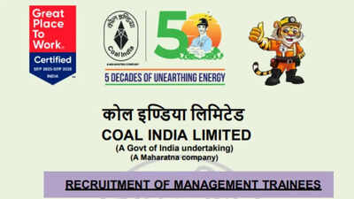 Coal India MT Recruitment 2026: 660 vacancies announced for Management Trainees; check eligibility, notification link and steps to apply