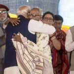 Watch: PM Modi touches feet of 98-year old Makhanlal Sarkar during West Bengal swearing-in ceremony - who is he?