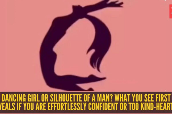 Optical illusion personality test: Dancing girl or silhouette of a man? What you see first reveals if you are effortlessly confident or too kind-hearted